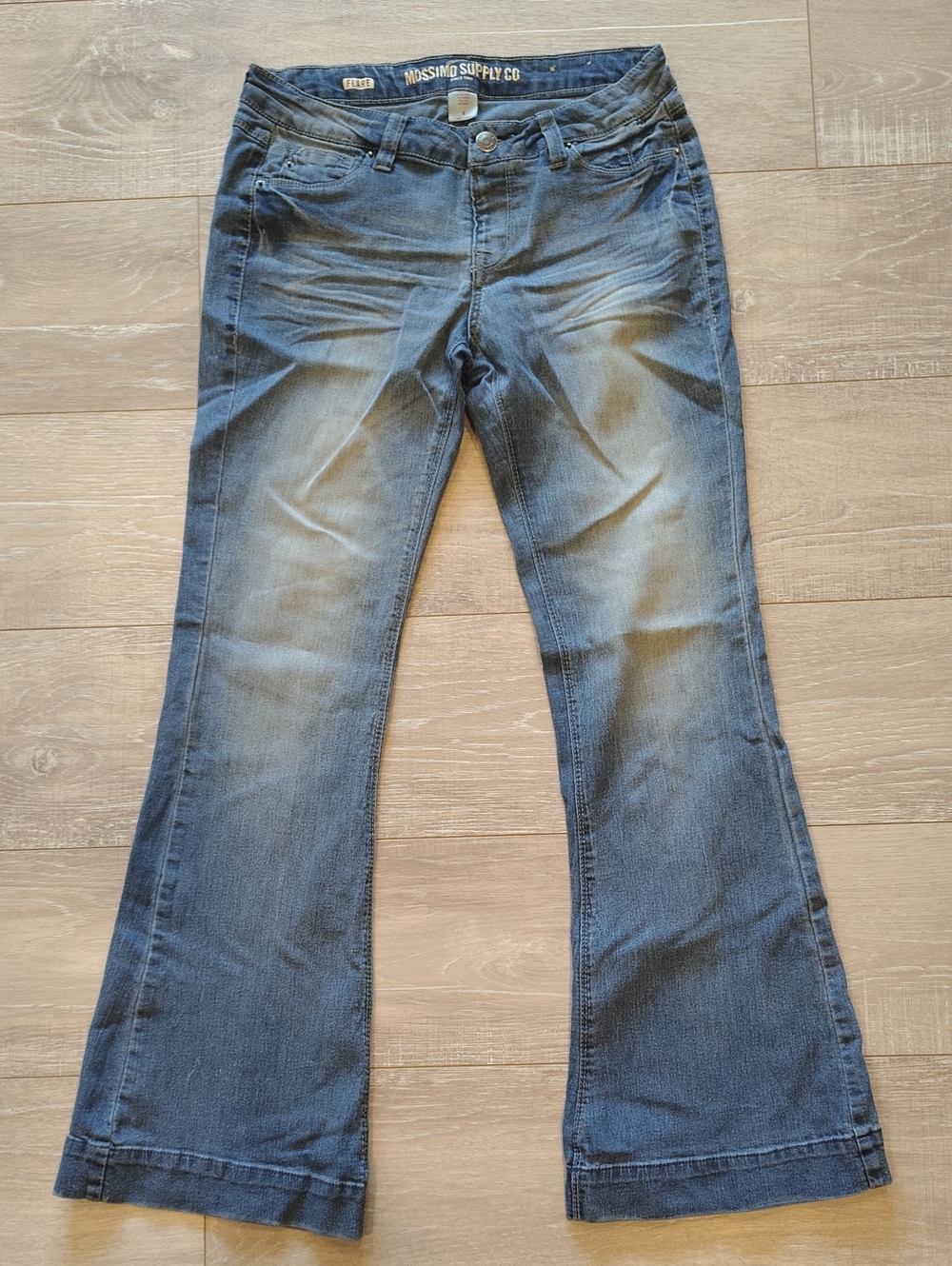 Mossimo Supply Co. Women's Flare Jeans - Blue Wash